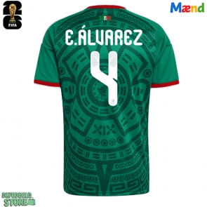 Mexico Edson Alvarez #4 Replika Hjemmebanetrøje VM 2026 Kortærmet
